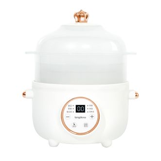 龙的（longde）  多功能电炖盅1.5L大容量隔水炖陶瓷迷你电炖锅煲汤锅炖汤锅煮粥神器燕窝炖盅