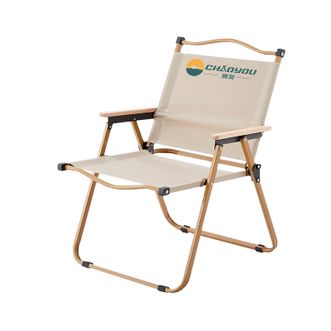 潮友  克米特椅户外折叠椅大号CY-TZ1011-1 卡其色
