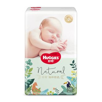 好奇/Huggies  森林密语纸尿裤婴儿尿不湿超薄透气 NB60片(5kg以下)