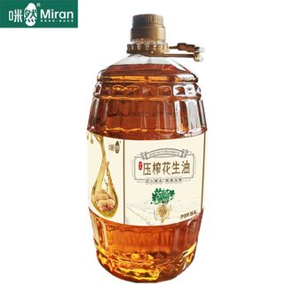 咪然  古法压榨花生油5L色泽浓郁味道香浓营养丰富