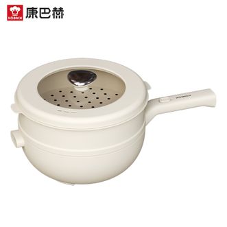 康巴赫  电炒锅家用电热锅电火锅宿舍锅电蒸锅炒菜炖煮一体锅