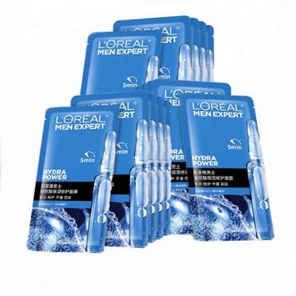 欧莱雅（LOREAL）  男士保湿修护面膜15片 补水锁水
