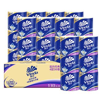 维达  4层130克*30卷厚韧耐用卫生纸