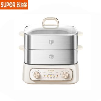 苏泊尔（SUPOR）  电蒸锅ZN30FK1069 电煮锅 家用多功能涮火锅炖蒸煮一体电热锅 18L大容量不锈钢多用途锅