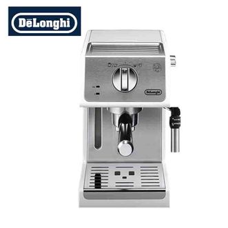 德龙/Delonghi  咖啡机 意式半自动 家用独立温控   ECP35.31.W 电子控温 (15Bar泵压 )