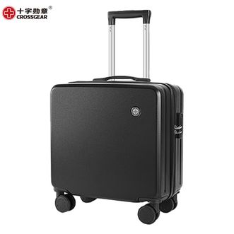 十字勋章/CROSSGEAR  瑞士拉杆箱行李箱旅行箱商务登机箱男女小型密码箱短途箱子18英寸  GFG59515018B