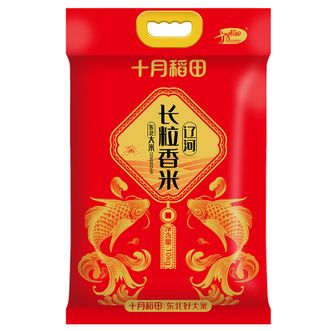 十月稻田  长粒香米20斤