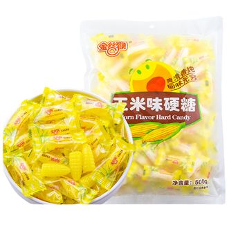 金丝猴  玉米味硬糖500g*2袋