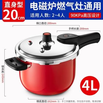 爱仕达/ASD  压力锅 高压锅304不锈钢六保险压力锅燃气电磁炉通用 4.0L容量YS20A7WG