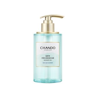 自然堂/Chando  12小时留香 水润嘭弹面护级舒缓沐浴露400毫升