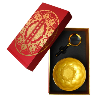 深圳航空  “联合文创”唐鸳鸯莲瓣宝碗摆件