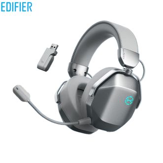 漫步者/EDIFIER  HECATE G5 MAX【无线版-太空银】 2.4G有线蓝牙四模THX音效头戴式耳机电竞游戏电脑无线专用三角洲FPS吃鸡