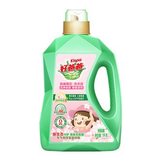 好爸爸  洗衣液  1kg瓶装樱香