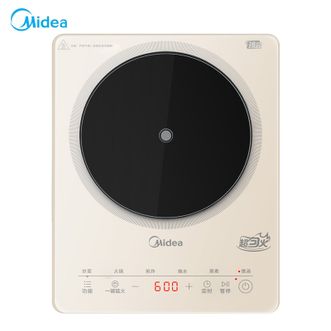 美的/Midea  电磁炉火锅炉 2200W大功率微晶面板匀火加热 智能定时多档调节家用火锅炉-MC-22TA01