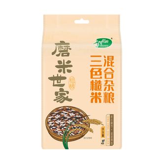 十月稻田  三色糙米混合杂粮1kg