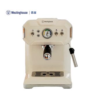 西屋/Westinghouse  咖啡机 家用小型半自动意式萃浓缩咖啡机蒸汽打咖啡奶泡一体机
