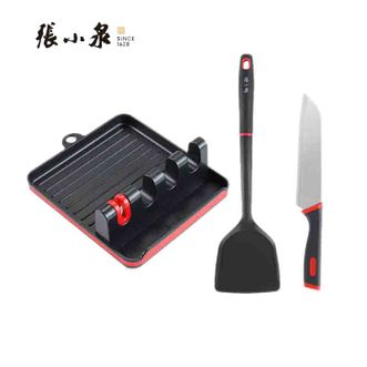 张小泉  刀具 红韵厨具三件套（C53020100）