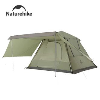 挪客（NatureHike）  全自动帐篷 户外露营野营便携折叠防雨防晒自动帐（雪裙款）