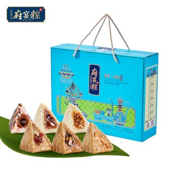鲜品屋SAMPURE  1.095kg府宴•佳品礼盒 端午节高端礼盒粽子礼盒送长辈朋友