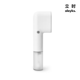 olayks.  立时手持挂烫机 陶白 超轻 防干烧 一键出蒸汽 便携式熨烫机家用小型旅行熨斗