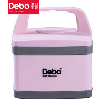  德铂（Debo）伊布不锈钢单层饭盒便携式便当盒 DEP-611