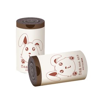 爱自由兔子加厚垃圾袋2卷共200只