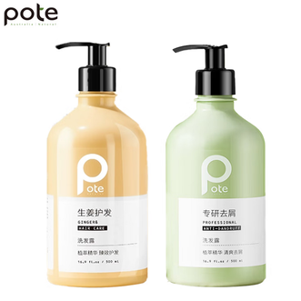 柏缇  茶树洗发水+生姜洗发水 500ml*2