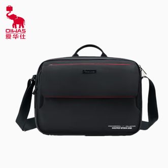 爱华仕/Oiwas  单肩包防泼水14英寸笔记本电脑斜挎包出差OCK5745