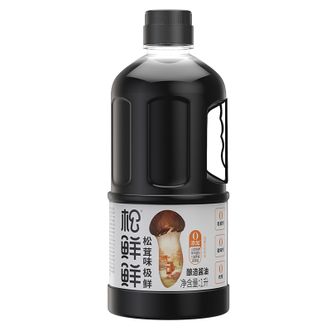 松鲜鲜  金标松茸鲜酱油1L单瓶 酱油红烧炒菜凉拌调味提鲜