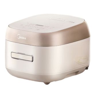 美的/Midea  低糖电饭煲 家用4升电饭锅IH加热316L不锈钢0涂层内胆24小时智能预约多功能电饭煲 HS451S【特色低升糖饭功能】 4L