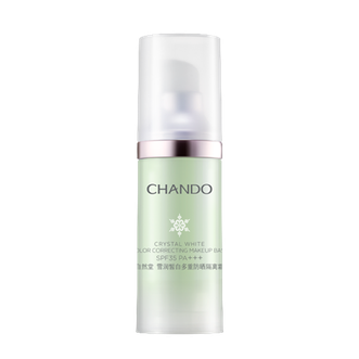 自然堂/Chando  雪润皙白多重防晒隔离霜 (淡绿色)SPF35PA+++ 30ml   -QZ