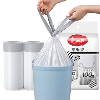 美丽雅拉拉抽绳垃圾袋HC073050