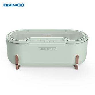 大宇(DAEWOO)超声波清洗机家用洗眼镜机眼镜清洗器手表首饰牙套小型清洗机 大宇C-1绿色