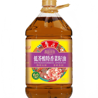 鲁花  食用油粮油 家用炒菜 鲁花食用油 香味家族系列菜籽油5L