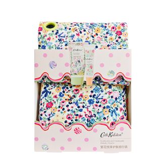CATH KIDSTON  繁花悦享护肤旅行袋复古护手霜润唇膏油礼盒保湿（AX）