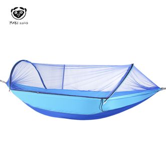 Maki zaza  户外露营 自动速开防蚊双人吊床 MKZ-028
