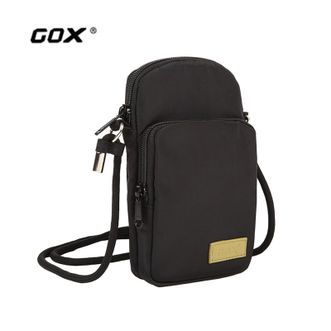 GOX  运动休闲迷你包男女适用单肩斜挎腰包二合一手机包 G-YB-XSBK01