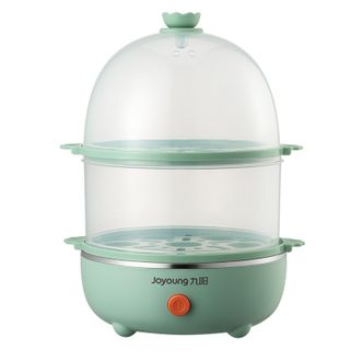 九阳/Joyoung  煮蛋器蒸蛋器家用小型多功能迷你懒人早饭神器Z-D14-GE140飞泉绿