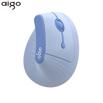 爱国者（aigo）  蓝牙鼠标LM808【海影】人体工学垂直鼠标 无线蓝牙双模 轻音办公 电脑笔记本通用鼠标