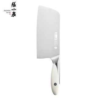 张小泉  大师印·和田雪切片刀 一体成型坚固耐用大面积弧形钢头