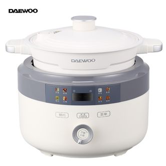 大宇  多功能料理锅4.3L家用焖炖煮饭电火锅多用途锅一锅焖炒煸涮