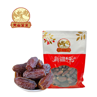 天山公主  优品椰枣500g/袋饱满软糯干蜜饯大椰枣  500g/袋