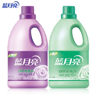 蓝月亮 柔顺剂3kg+玉玲兰3kg 呵护衣物 柔软亲肤 衣物保养 蓝月亮 柔顺剂3kg+玉玲兰3kg 呵护衣物 柔软亲肤 衣物保养
