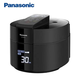 松下/Panasonic  电饭煲大容量压力锅IH电磁加热智能多功能可预约SR-PE401-K 黑色系