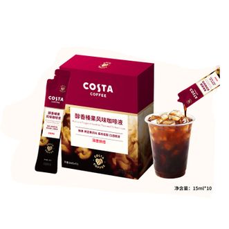COSTA  榛果风味咖啡液0蔗糖0脂肪黑咖啡原液 榛果风味15mlx10