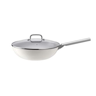 德世朗（DESLON）  0涂层系列不粘炒锅（32cm）DP914-W32WH