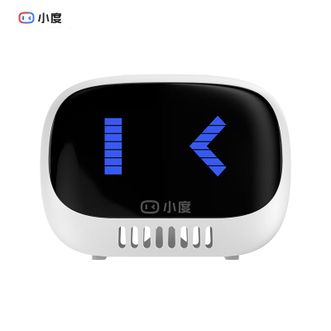 小度/Xiao Du  灵动版智能音箱 蓝牙音响音箱 小巧便携随身 便携式户外收音机 语音 小度人工智能助手 白色