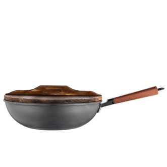 德铂（Debo）  物理不粘炒锅无涂层家用炒菜锅32cm 彼特 DEP-707