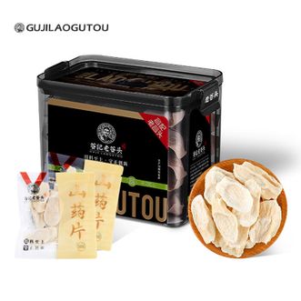 谷记老谷头/GUJILAOGUTOU  [净口小袋]山药200g(20袋) 精品山药片厚片斜切手工甄选粉糯清香