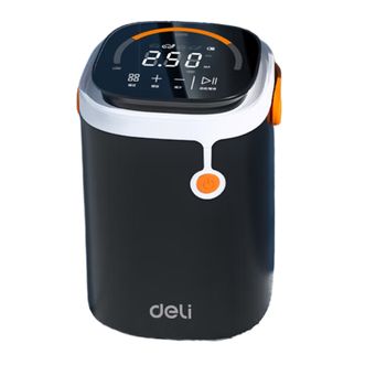 得力/Deli  DL880250车载充气泵小米su7可用有线无线两用轮胎电动打气泵
